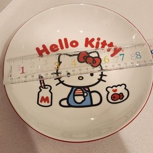 Hello Kitty Pasta Ramen Bowl Porcelain NWT